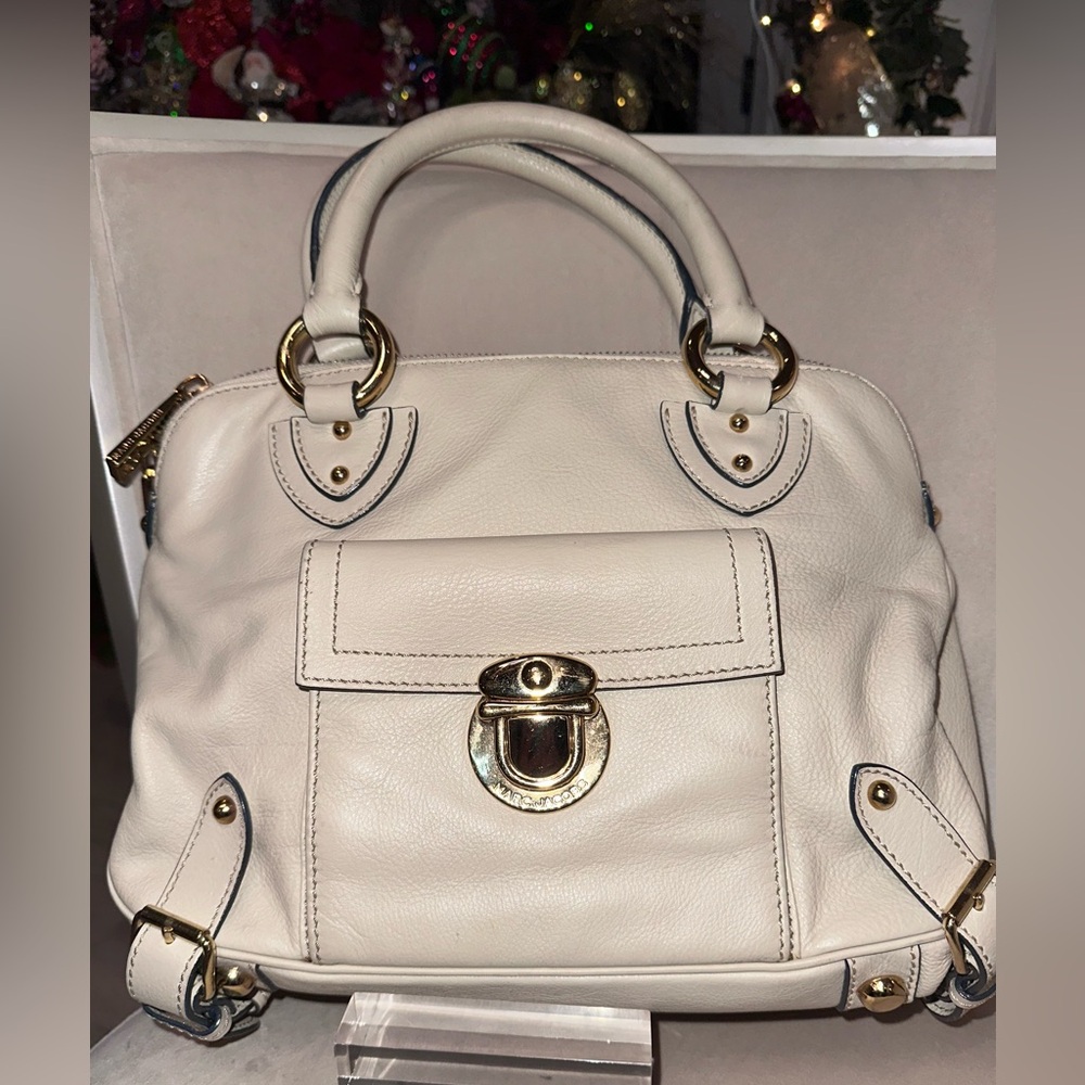 💫Authentic Marc Jacobs Leather Satchel – Made in Italy